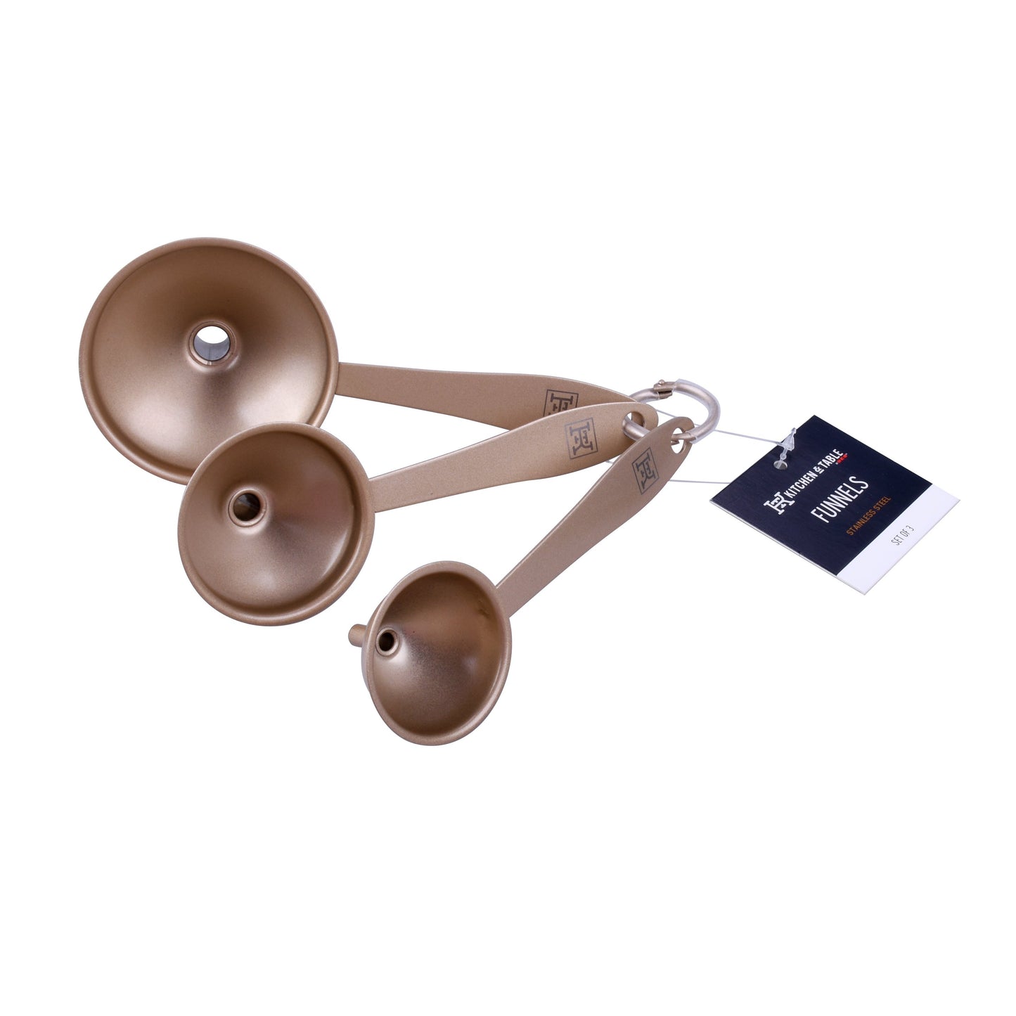 Kitchen & Table by H-E-B Funnel Set - Gold
