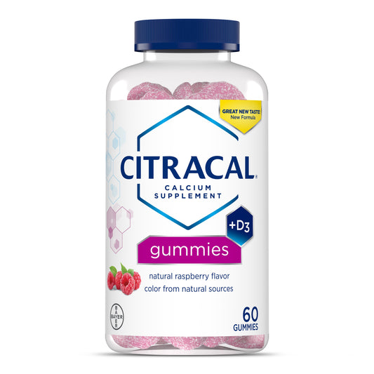 Citracal Calcium Supplement Gummies - Raspberry