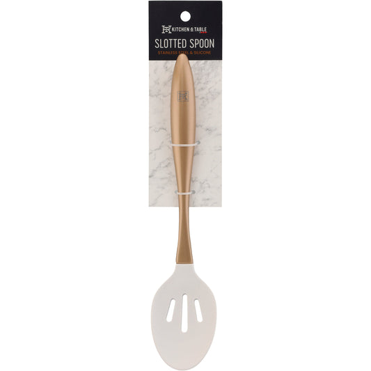 Kitchen & Table by H-E-B Slotted Spoon - Gold