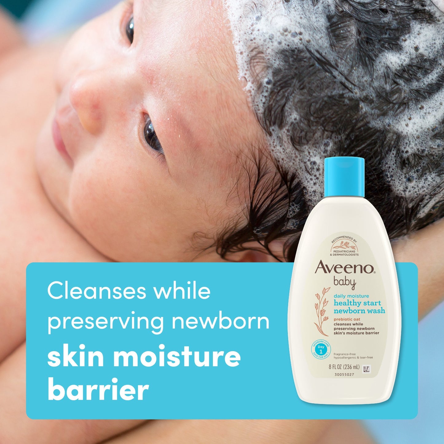 Aveeno Baby Baby Daily Moisture Healthy Start Newborn Wash
