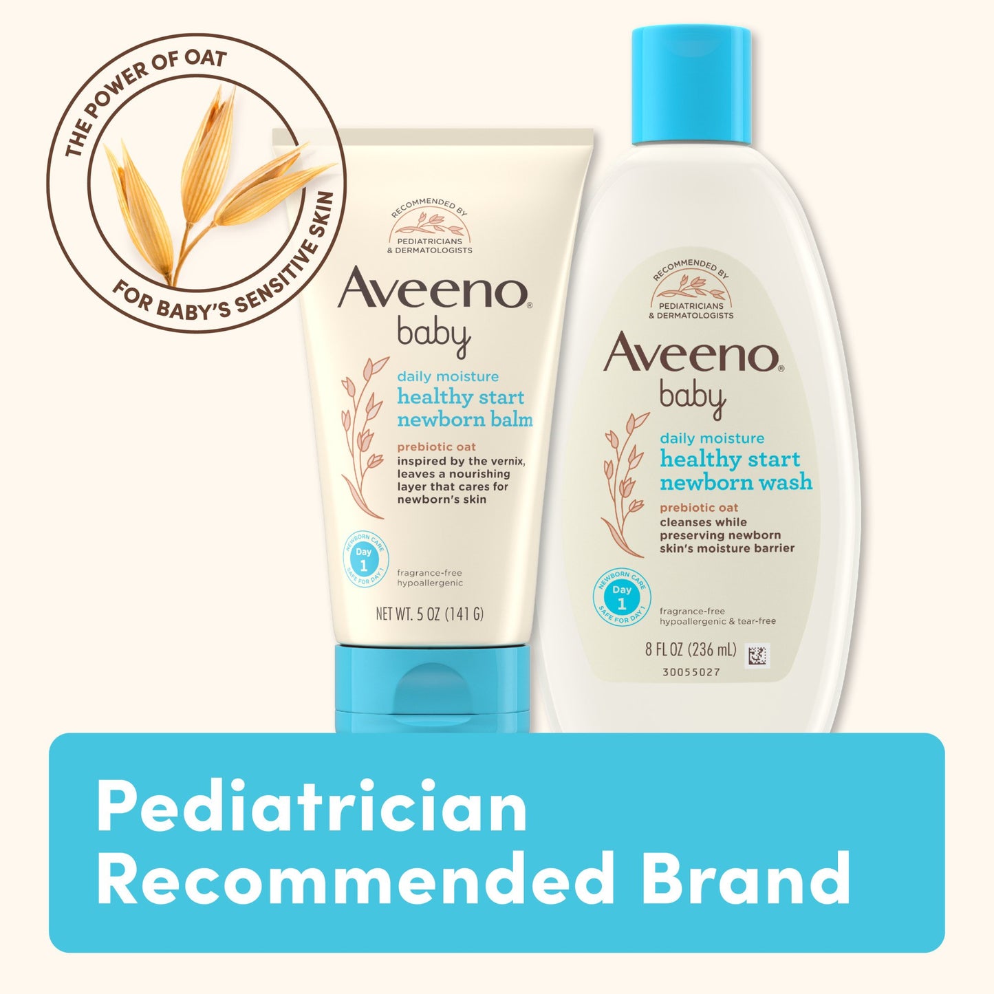 Aveeno Baby Baby Daily Moisture Healthy Start Newborn Wash