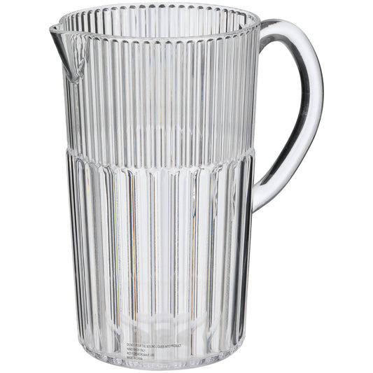 our goods Plastic Striped Pitcher