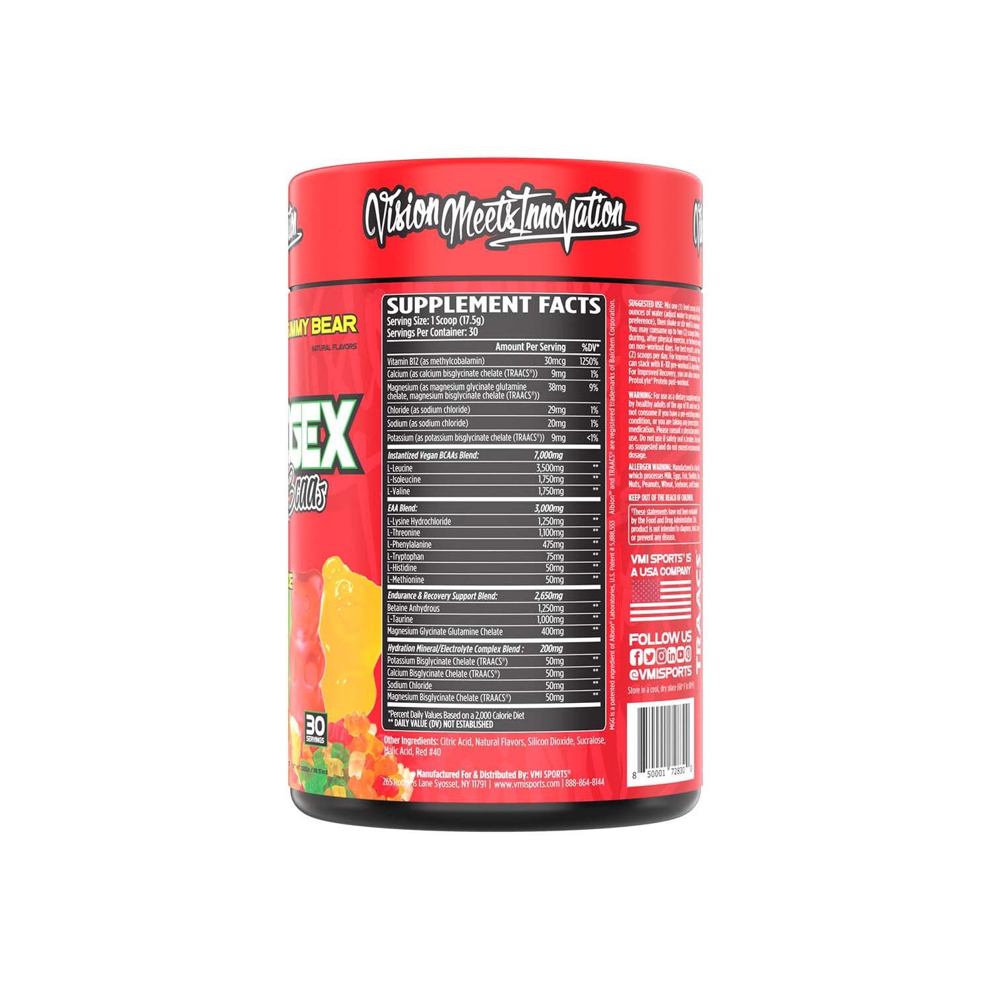 VMI Sport Aminogex Eaas/Bcaas - Gummy Bear