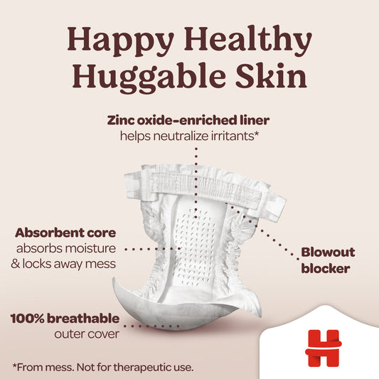 Huggies Skin Essentials Baby Diapers, Size 3 (16-28 lbs)