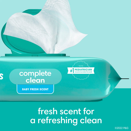 Pampers Baby Clean Baby Wipes - Fresh Scented  12 pk
