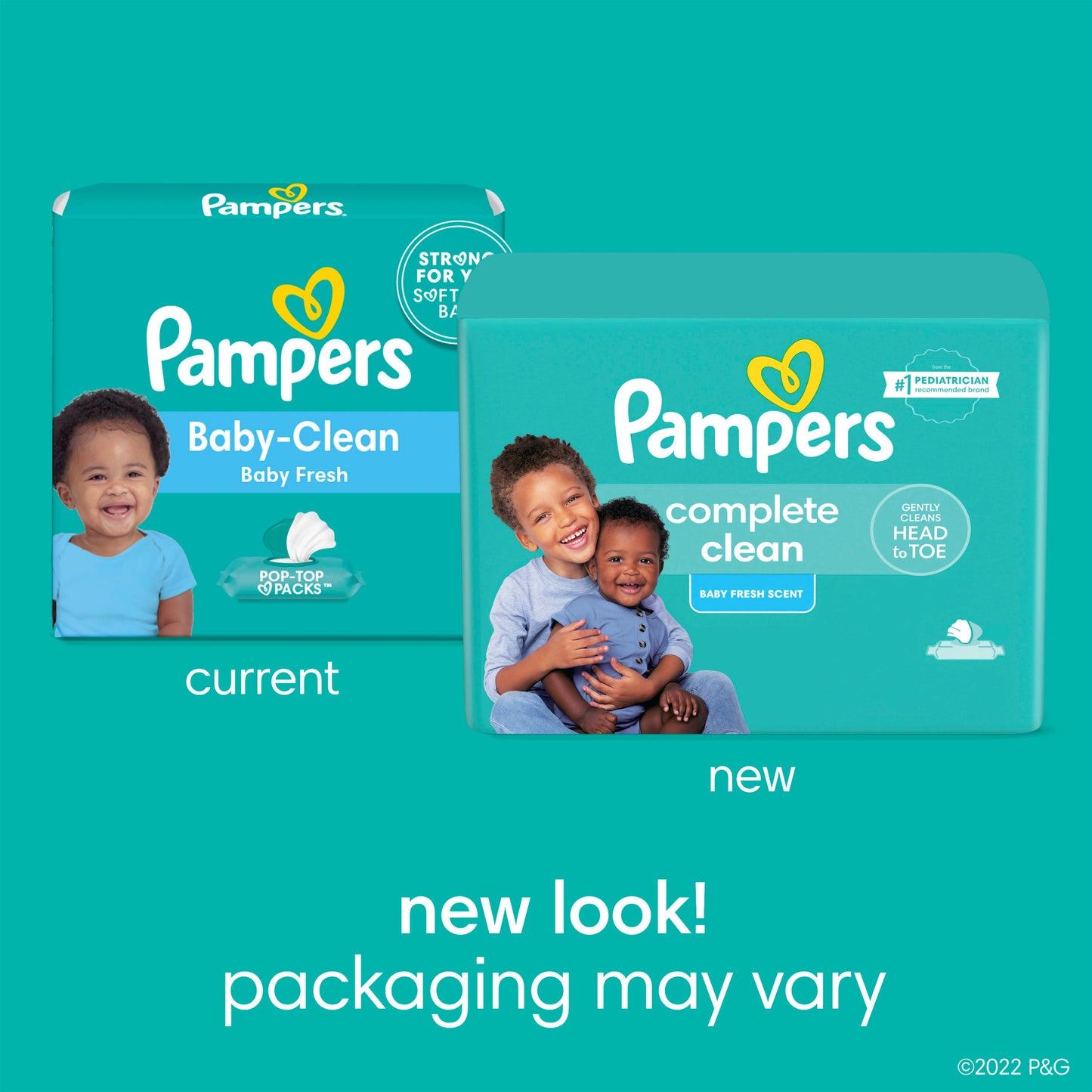 Pampers Baby Clean Baby Wipes - Fresh Scented  12 pk