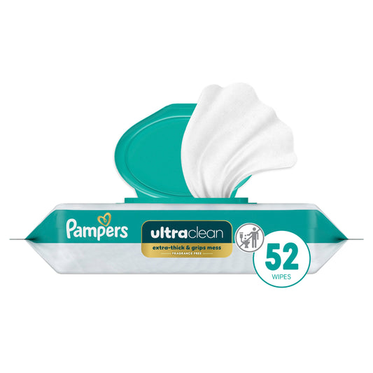 Pampers Free & Gentle Plant Based Baby Wipes