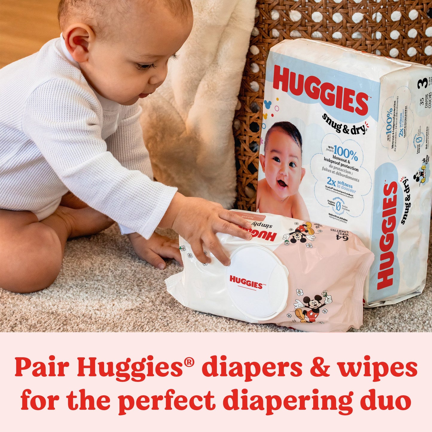 Huggies Simply Clean Baby Wipes - Fresh Scent, 3 pk