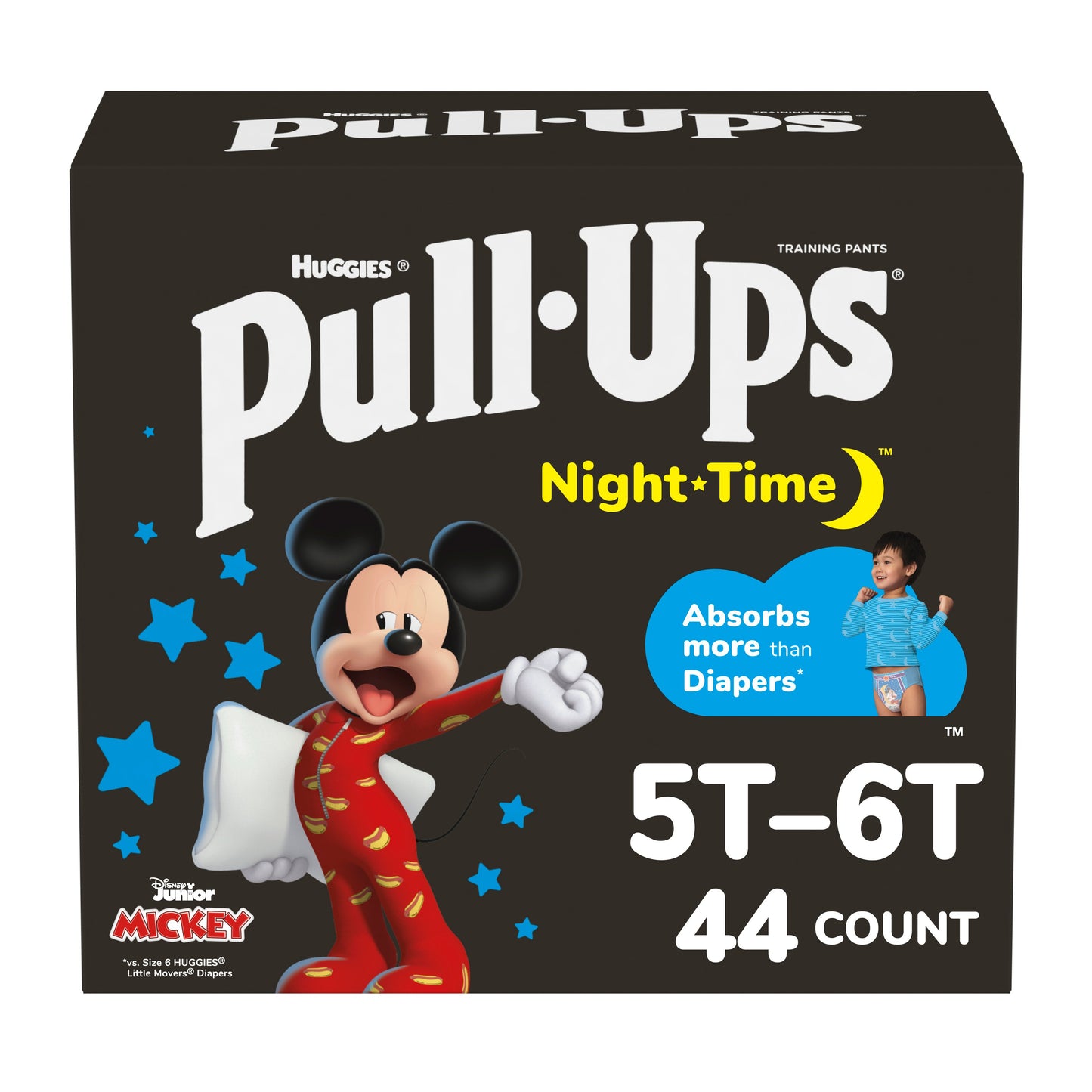 Pull-Ups Boys' Night-Time Potty Training Pants - 5T-6T