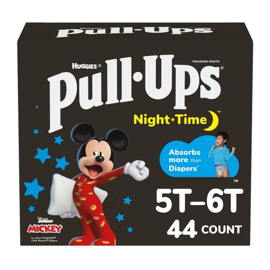 Pull-Ups Boys' Night-Time Potty Training Pants - 5T-6T