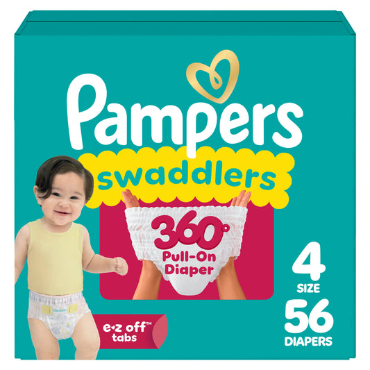 Pampers Swaddlers 360 Diapers - Size 4