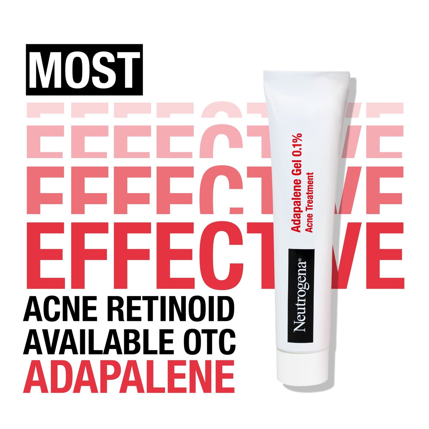 Neutrogena Adapalene Gel Acne Treatment with 0.1% Adapalene