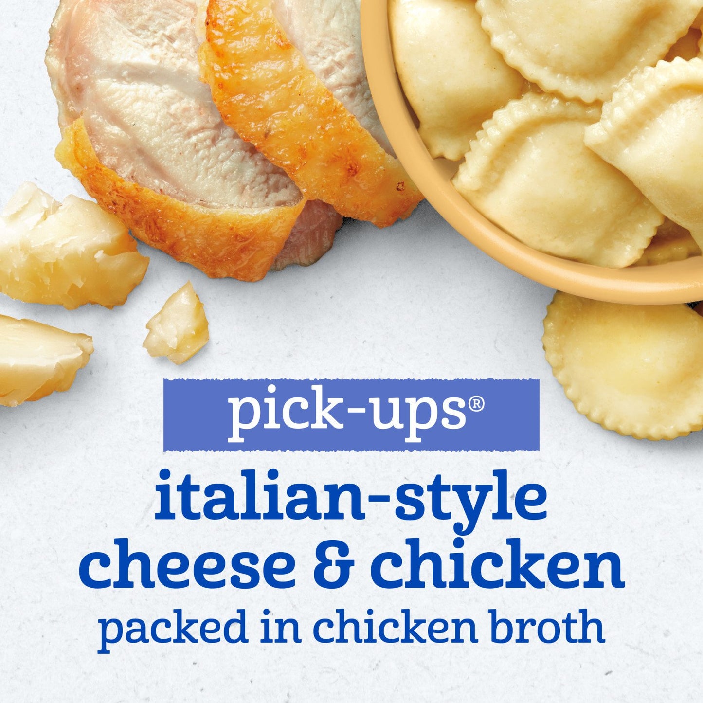Gerber Mealtime for Toddler Pick-Ups - Italian-Style Cheese & Chicken Ravioli