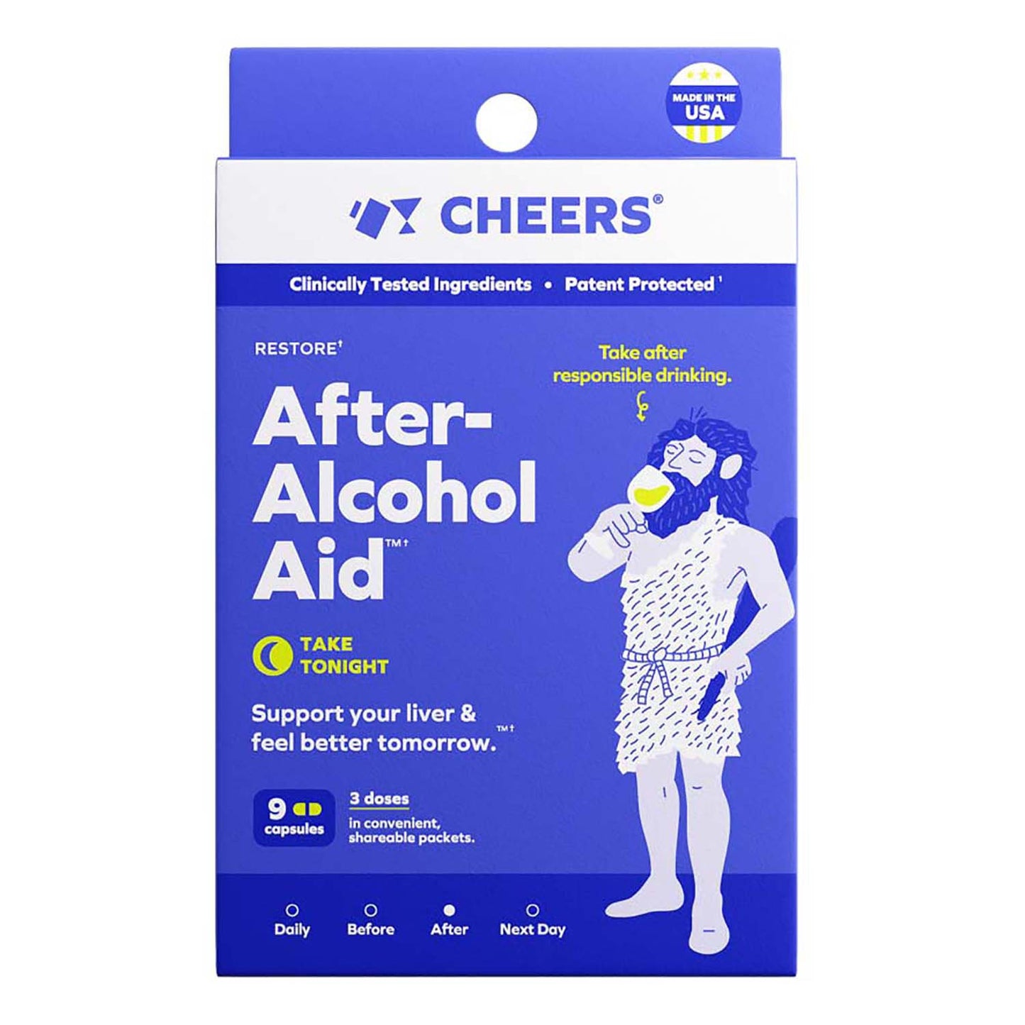 Cheers After-Alcohol Aid