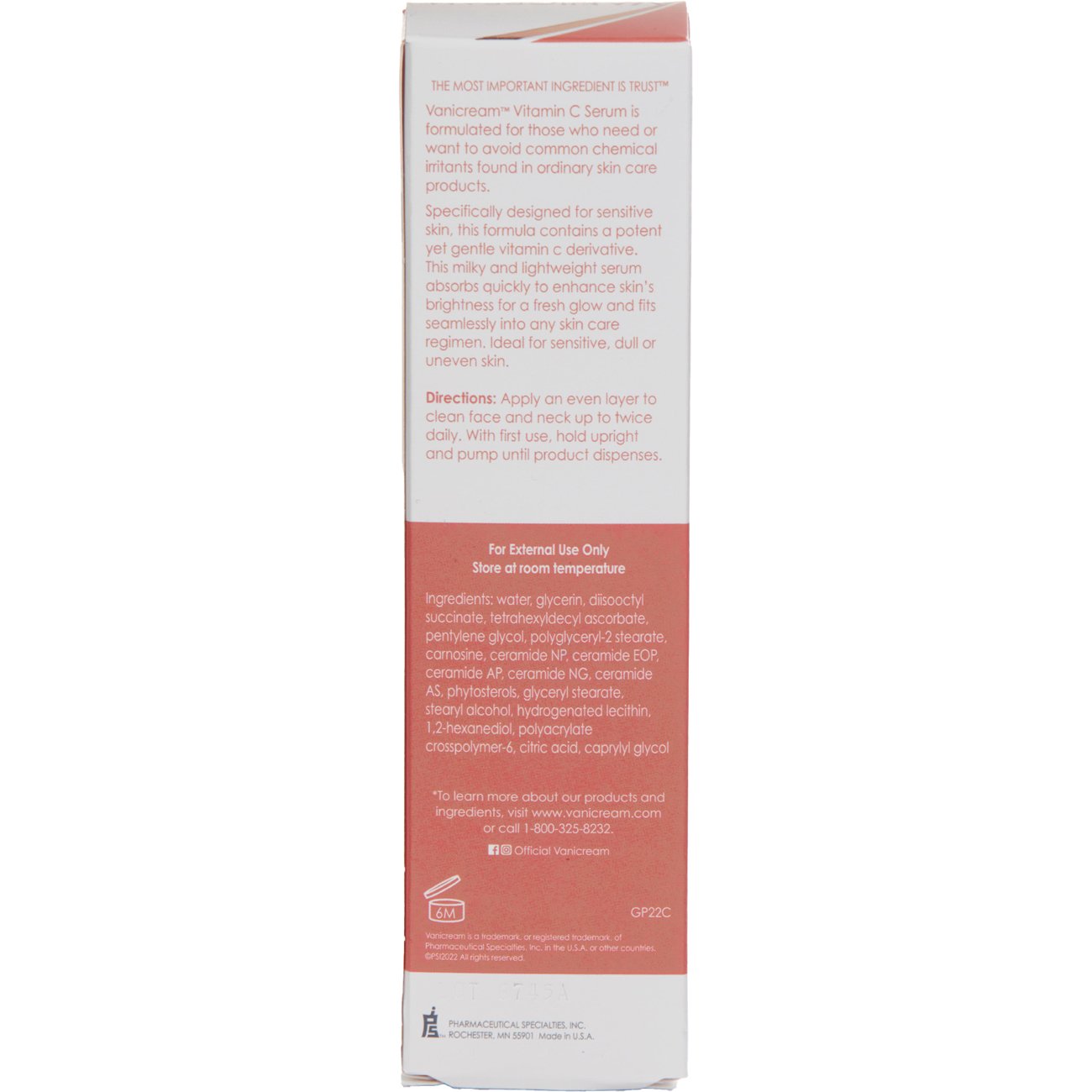 Vanicream Vitamin C Serum
