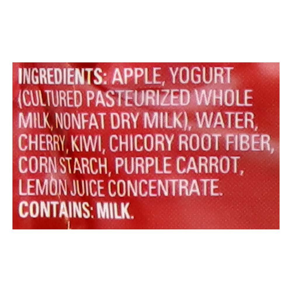 Beech-Nut Smoothie + Prebiotics Pouches - Apple, Cherry, Kiwi Carrot & Yogurt