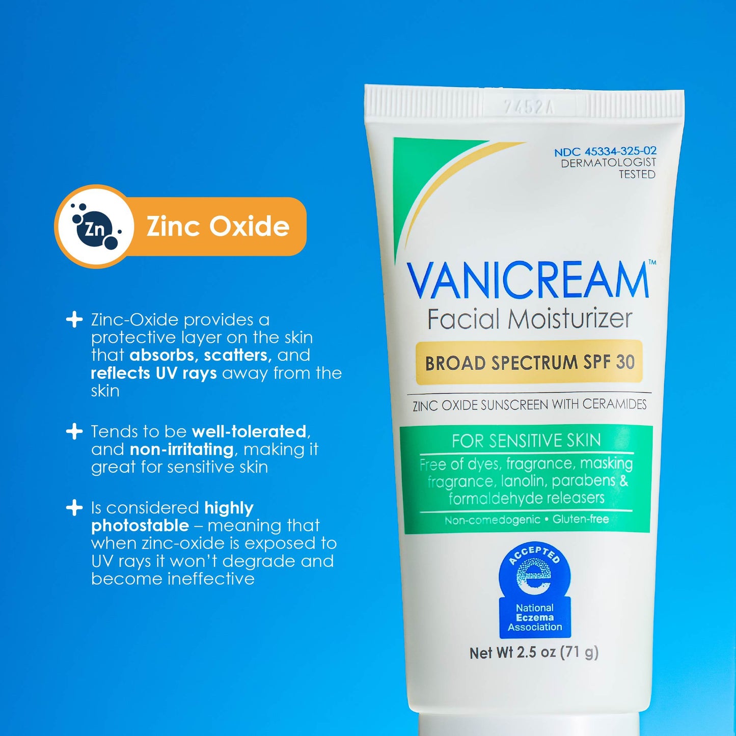 Vanicream Facial Moisturizer - SPF 30