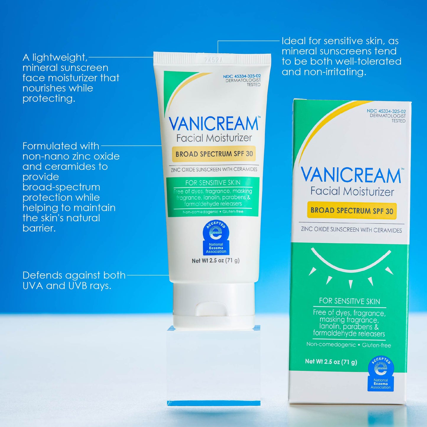Vanicream Facial Moisturizer - SPF 30