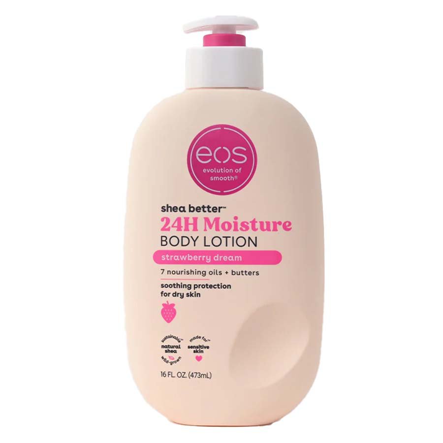 eos Shea Better 24H Moisture Body Lotion - Strawberry Dream