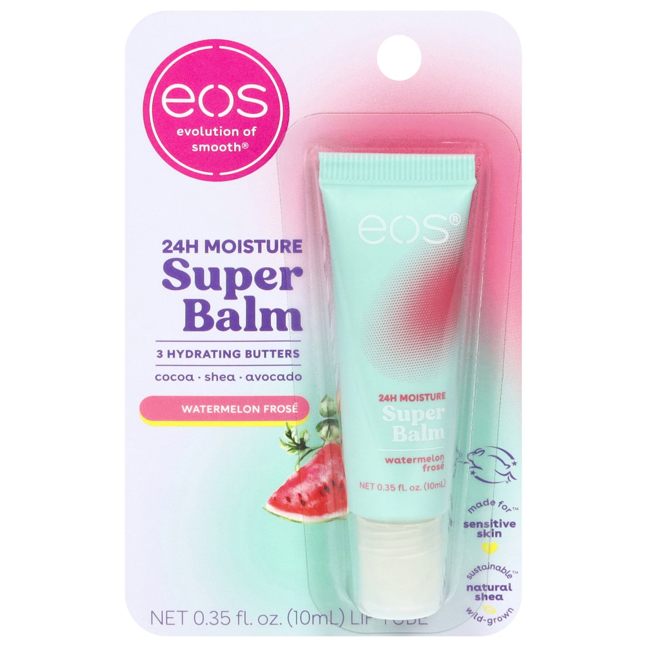 eos 24H Moisture Super Balm -Watermelon Frosé