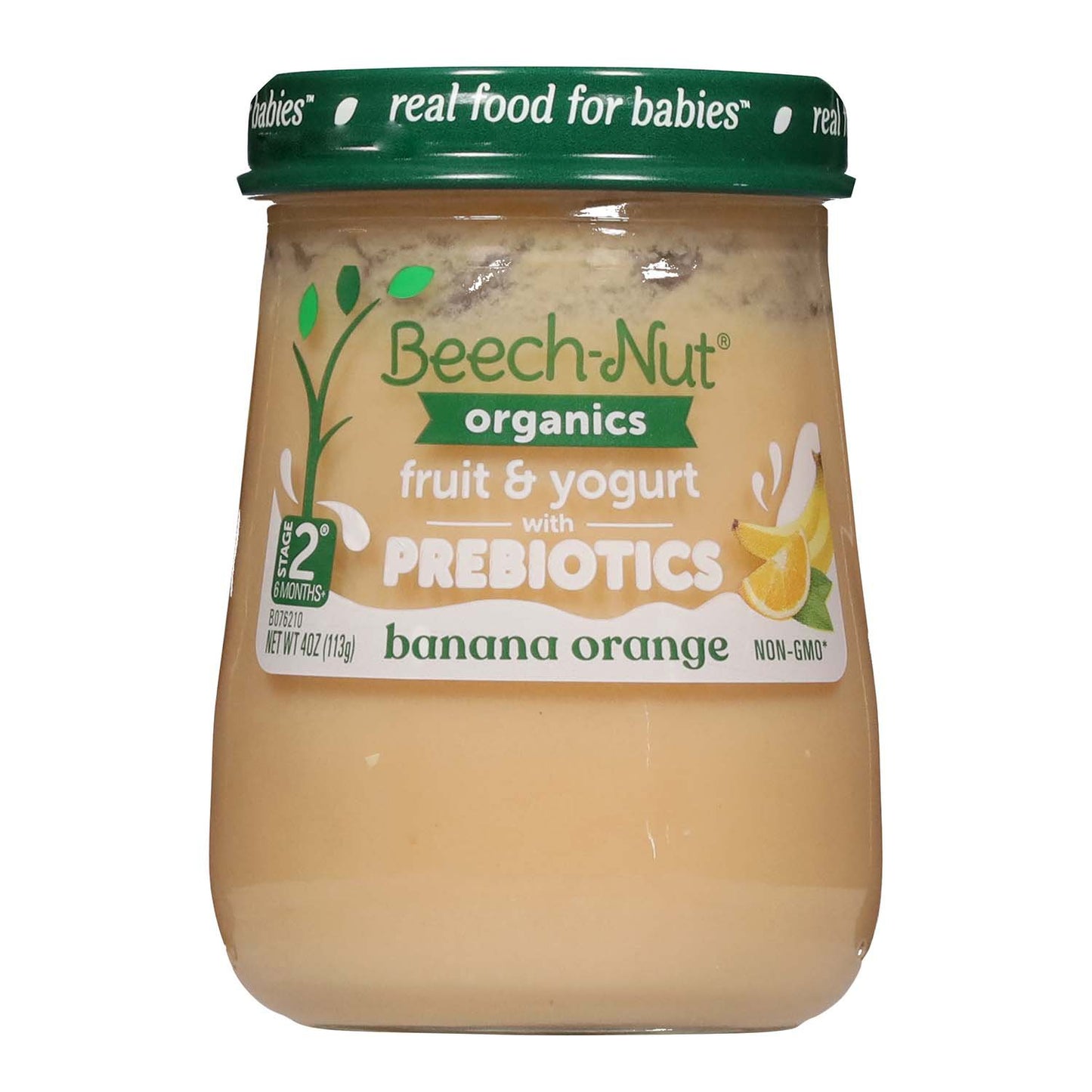 Beech-Nut Organics Stage 2 with Prebiotics Baby Food - Banana Orange
