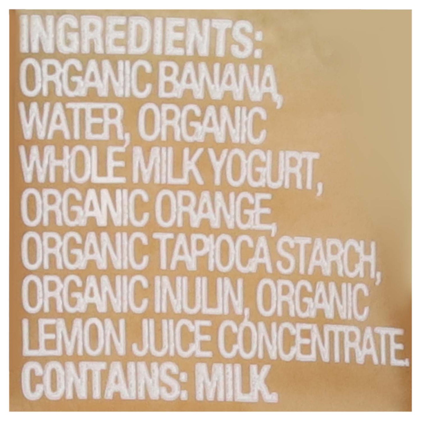Beech-Nut Organics Stage 2 with Prebiotics Baby Food - Banana Orange