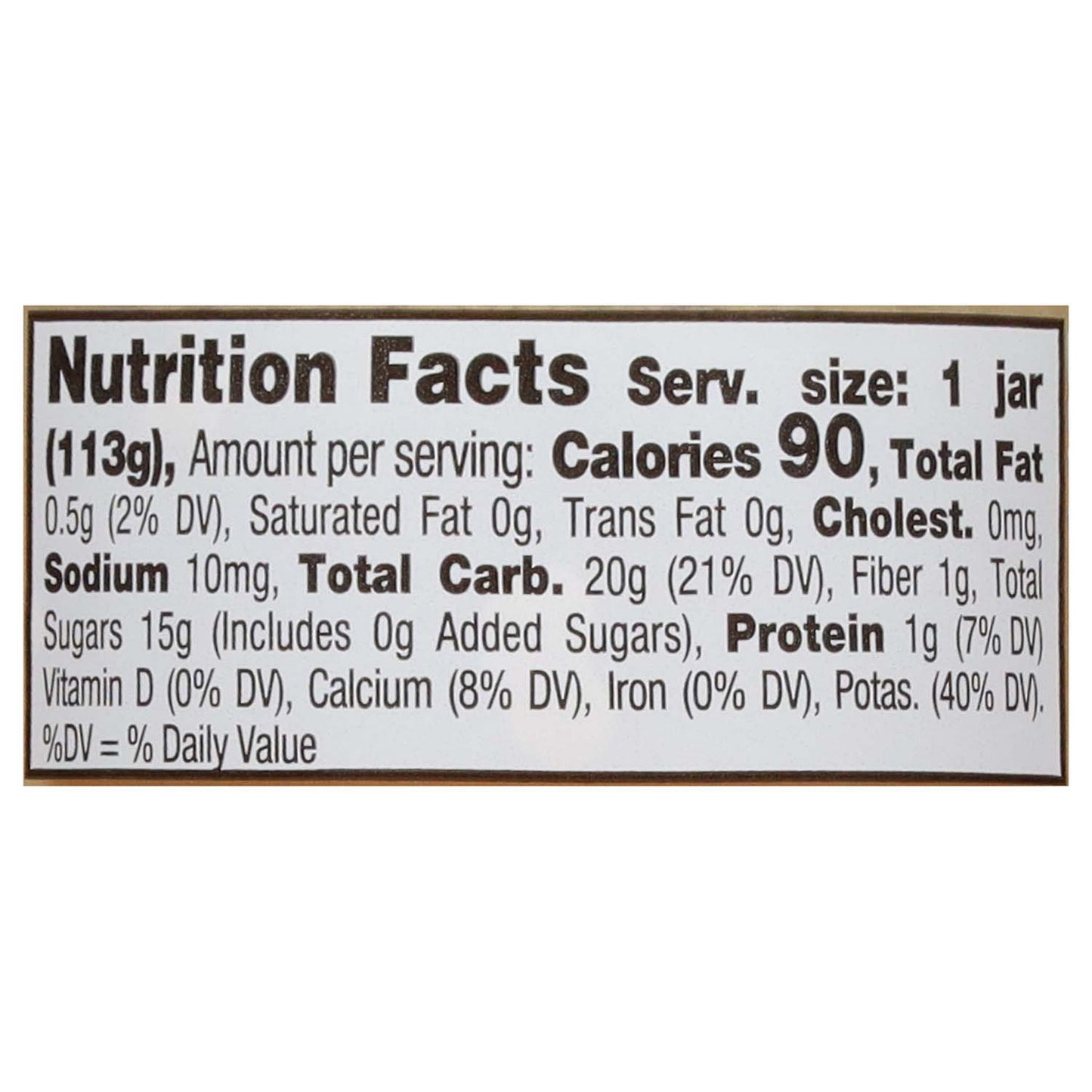 Beech-Nut Organics Stage 2 with Prebiotics Baby Food - Banana Orange