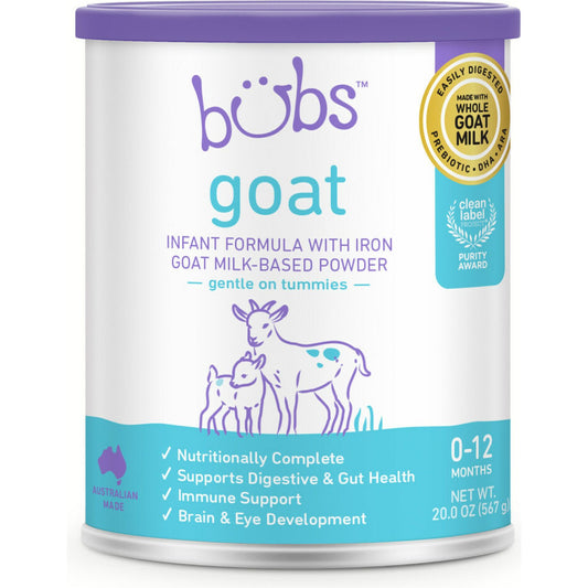 Bubs Goat Milk-Based Powder Infant Formula