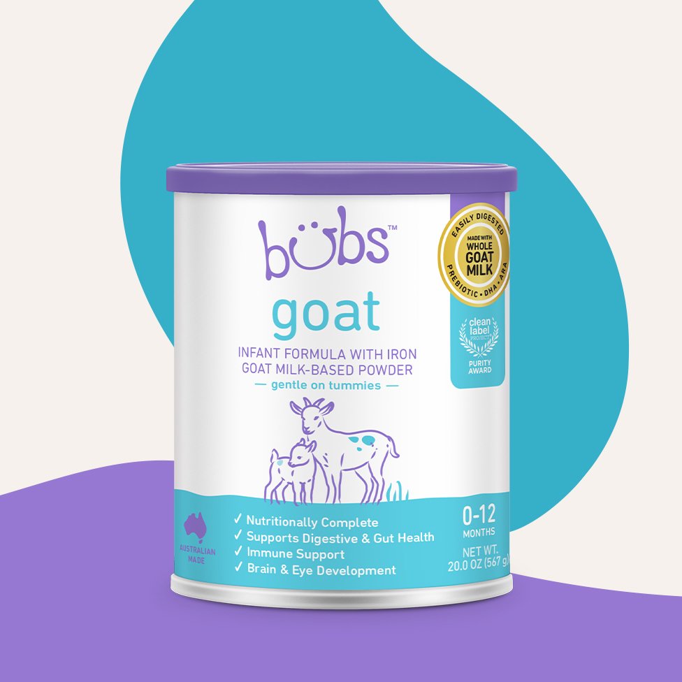 Bubs Goat Milk-Based Powder Infant Formula