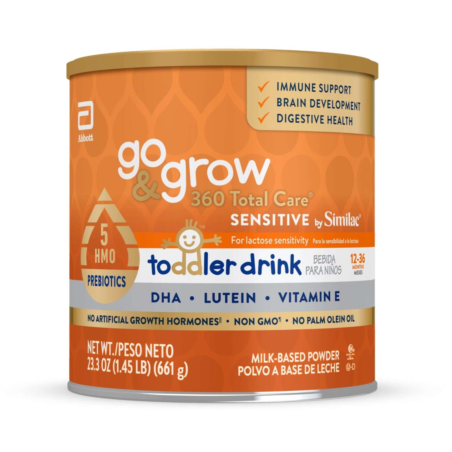 Go & Grow 360 Total Care Sensitive by Similac Toddler Drink