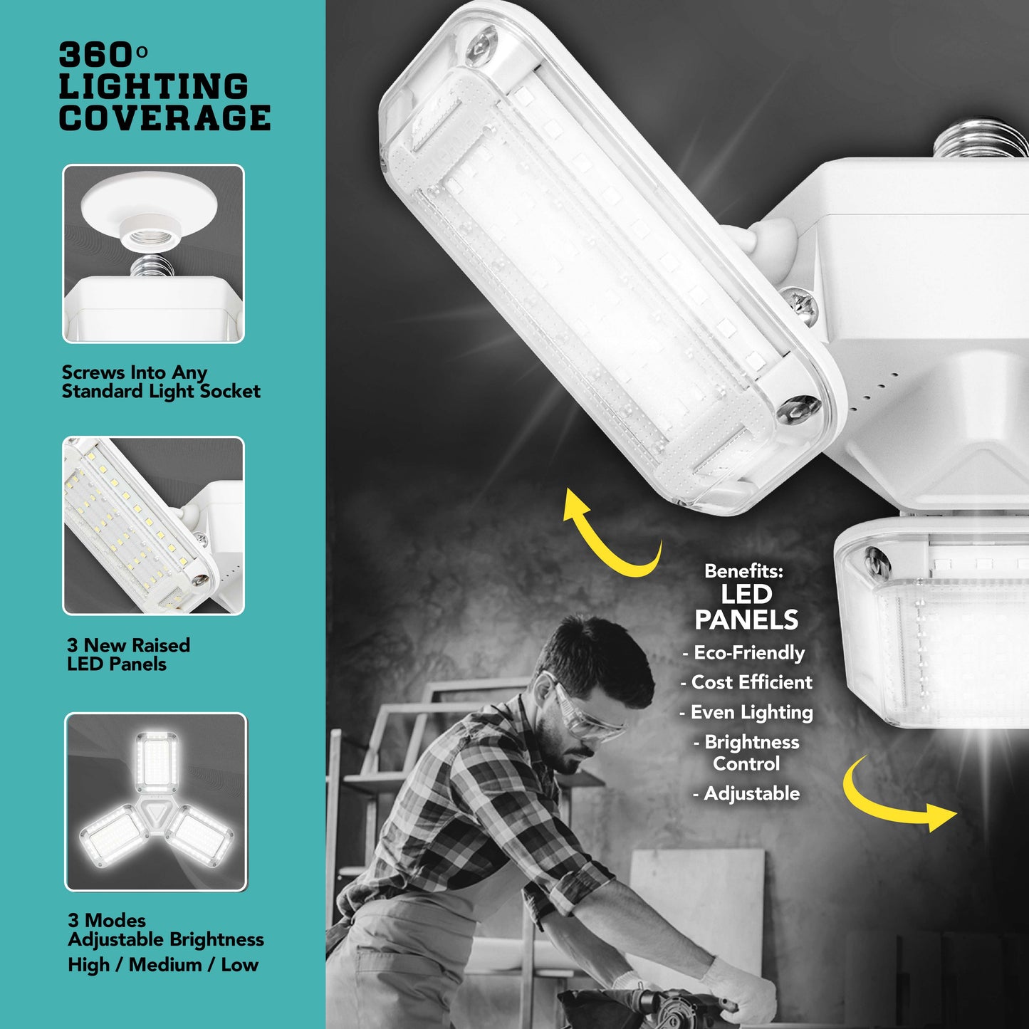 Bell & Howell Triburst 360 Shop Light Bulb