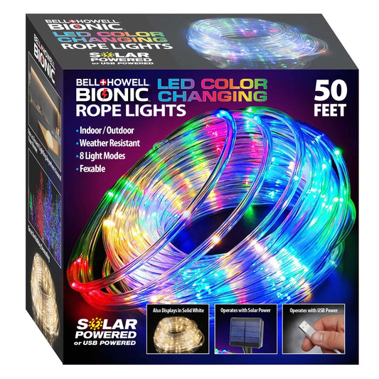 Bell & Howell Bionic LED Color Changing Rope Lights