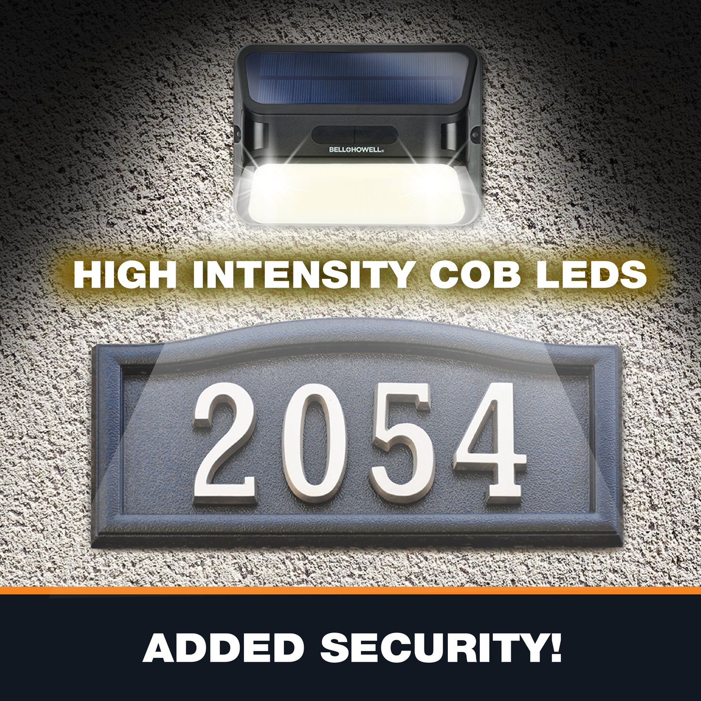Bell & Howell Bionic Solar Powered Wall Light Max