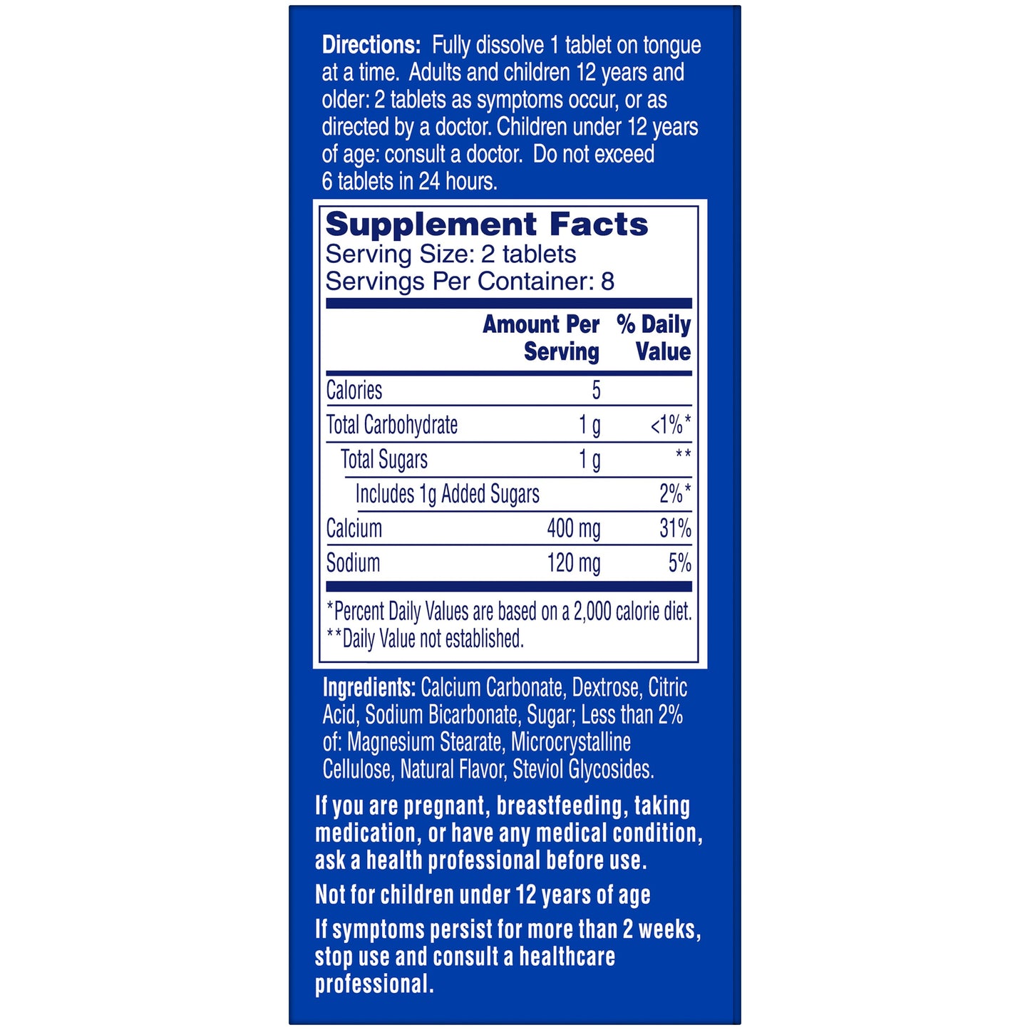 Alka-Seltzer Fizzy Melts Tablets - Mixed Berry
