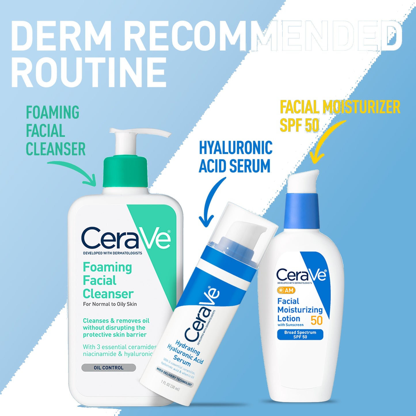 CeraVe AM Facial Moisturizing Lotion - SPF 50