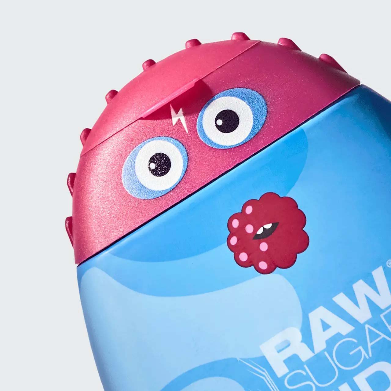 Raw Sugar Kids Vegan Bubble Bath + Body Wash - Superberry Cherry