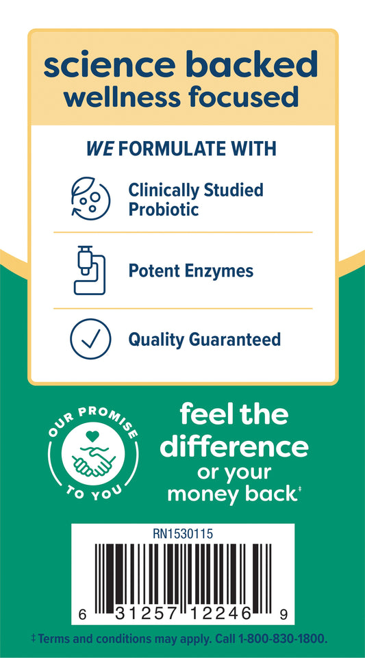 Renew Life Digestive Duo Probiotic + Enzymes Vegetarian Capsules