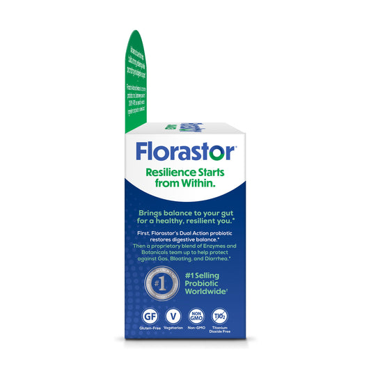 Florastor Advanced Gas & Bloat Vegetarian Capsules