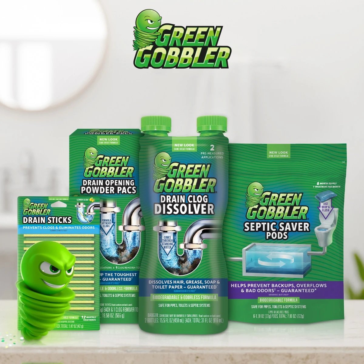 Green Gobbler Septic Saver Pods
