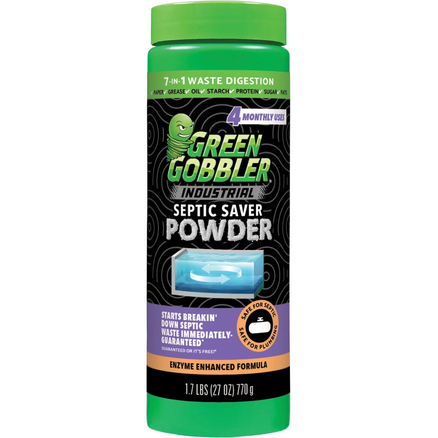 Green Gobbler Septic Saver Powder