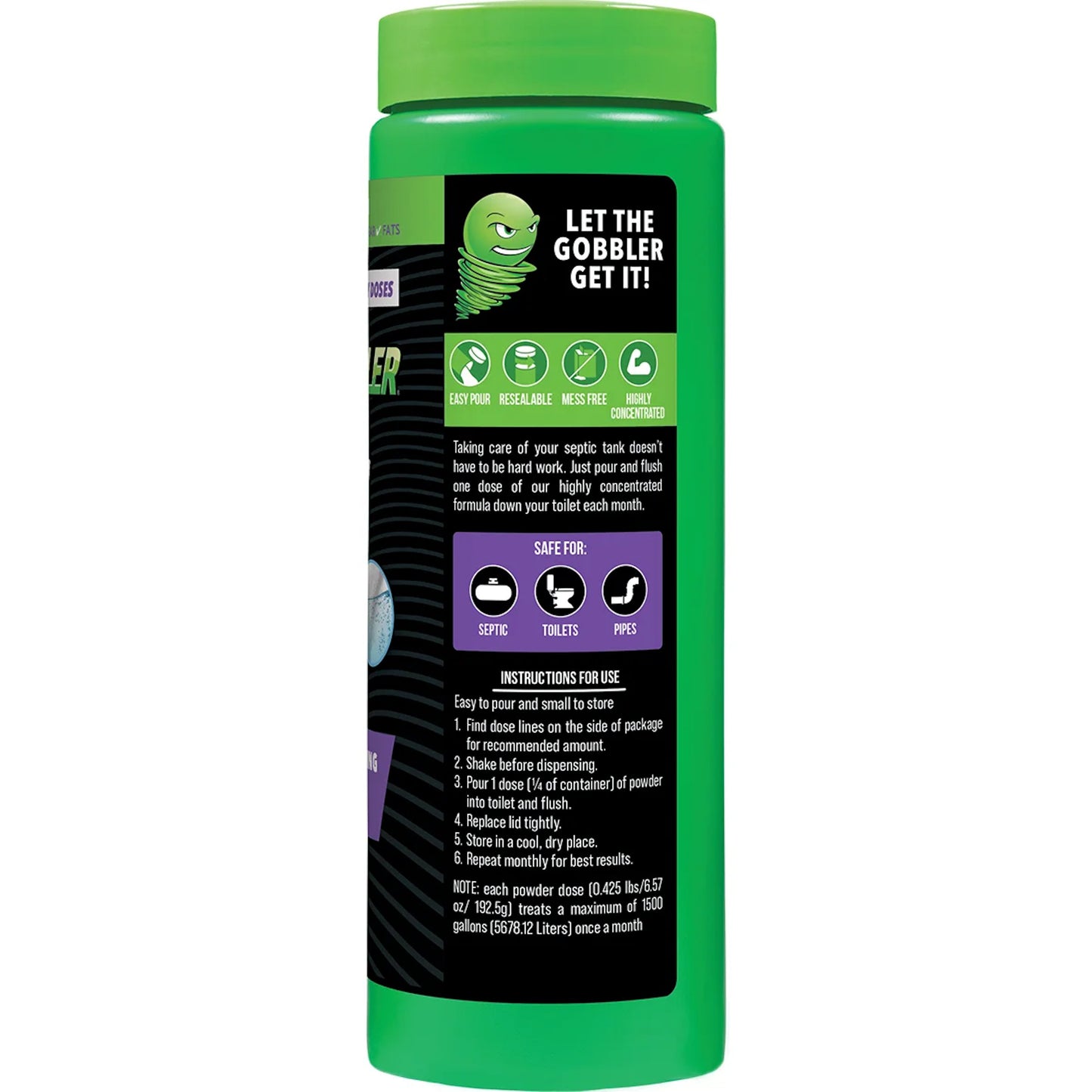 Green Gobbler Septic Saver Powder
