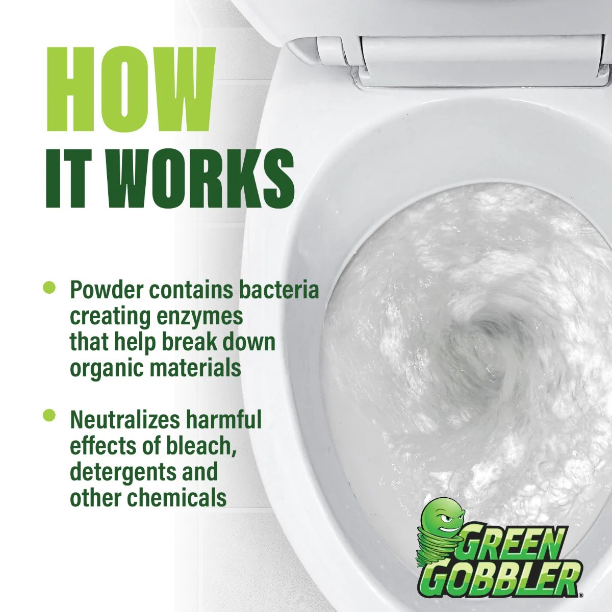 Green Gobbler Septic Saver Powder