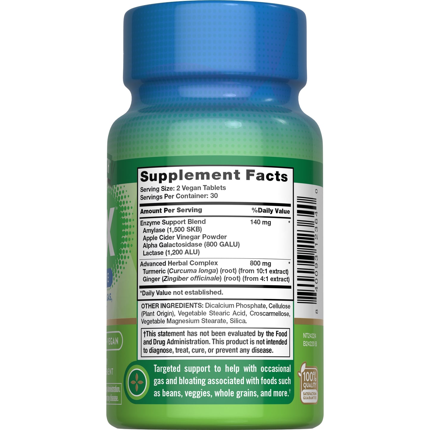 Nature's Truth Bean Digest Tablets