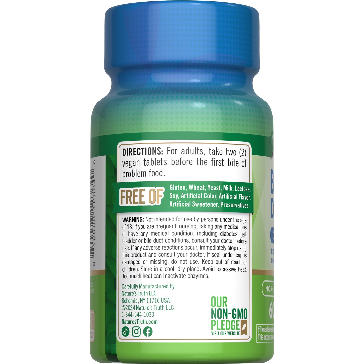 Nature's Truth Bean Digest Tablets