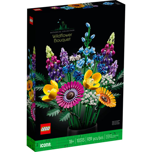 LEGO Icons Botanical Collection Wildflower Bouquet Set