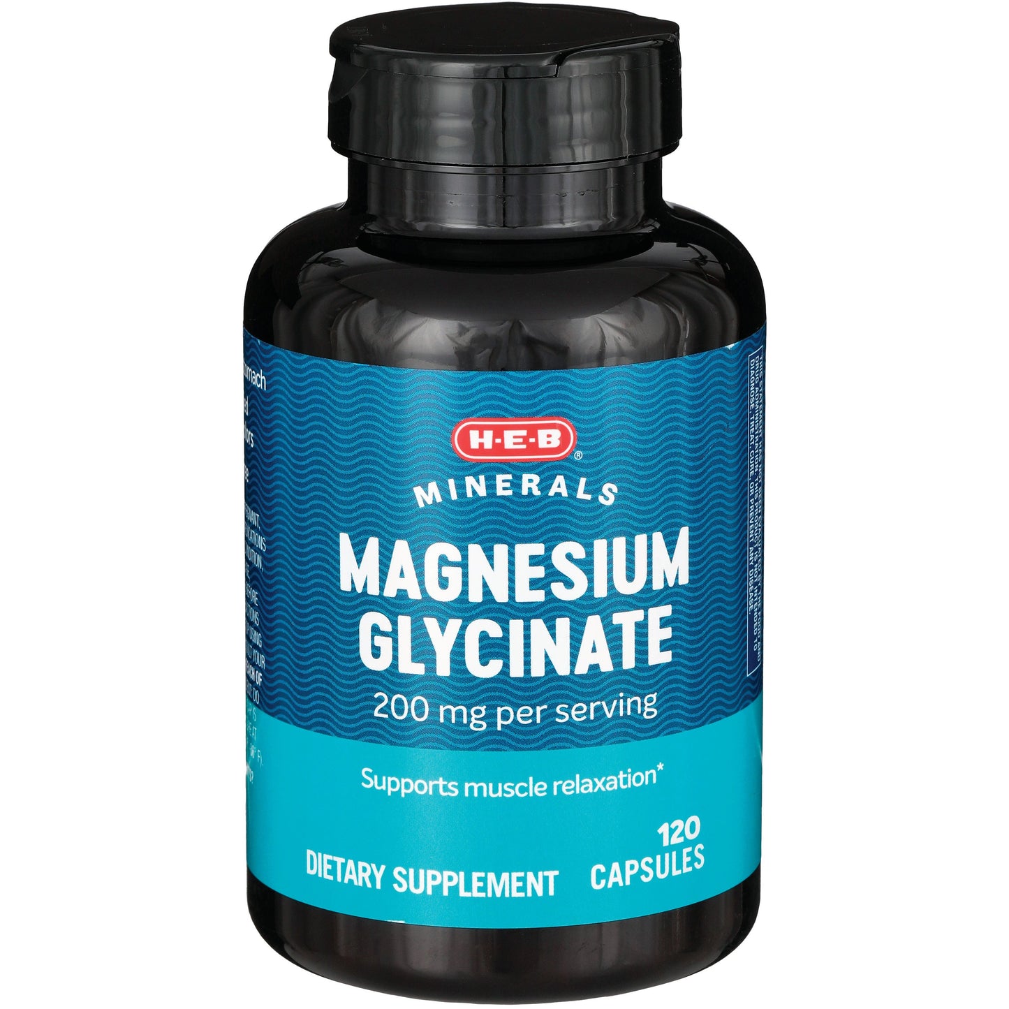 H-E-B Minerals Magnesium Glycinate 200 mg Capsules