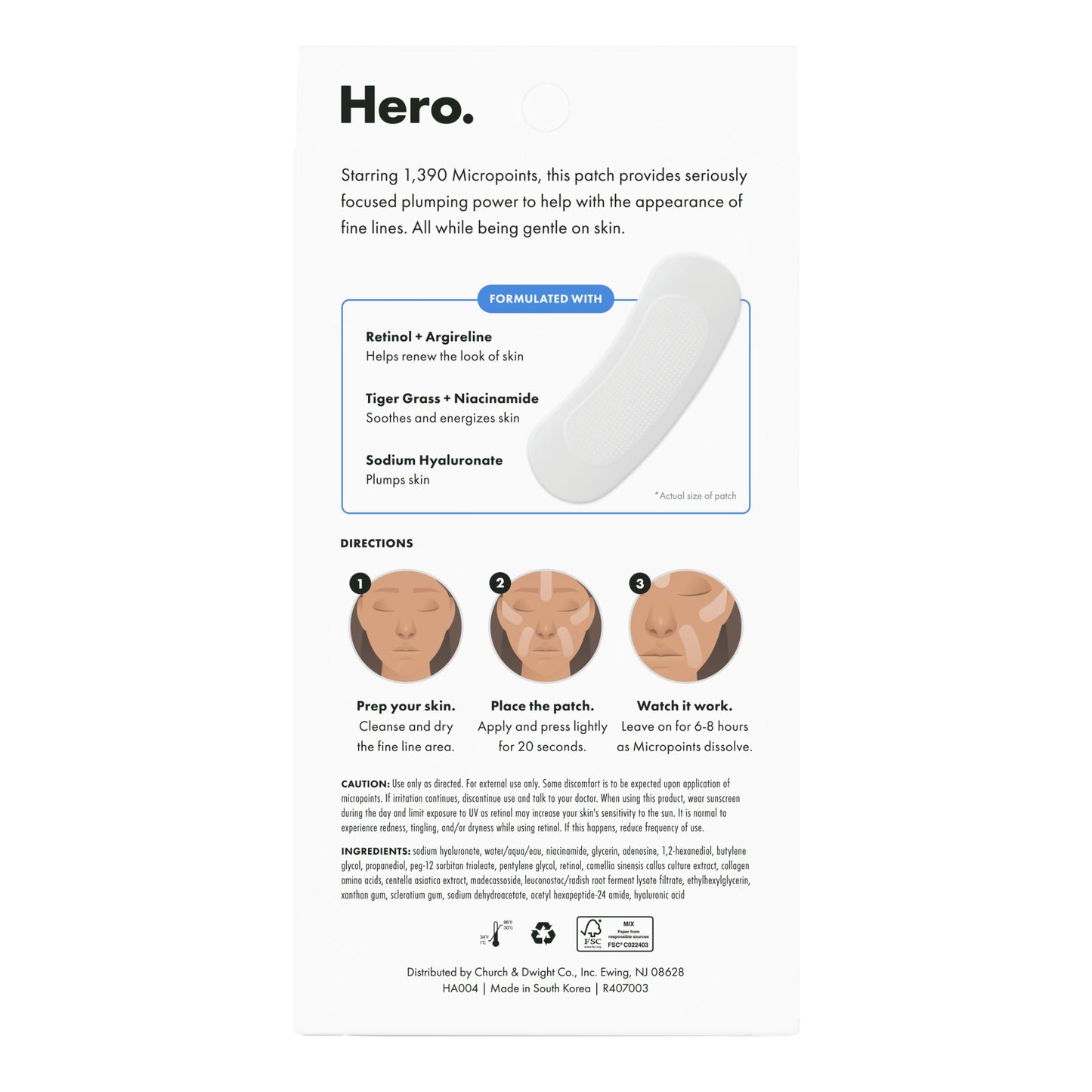 Hero Mighty Patch for Fine Lines