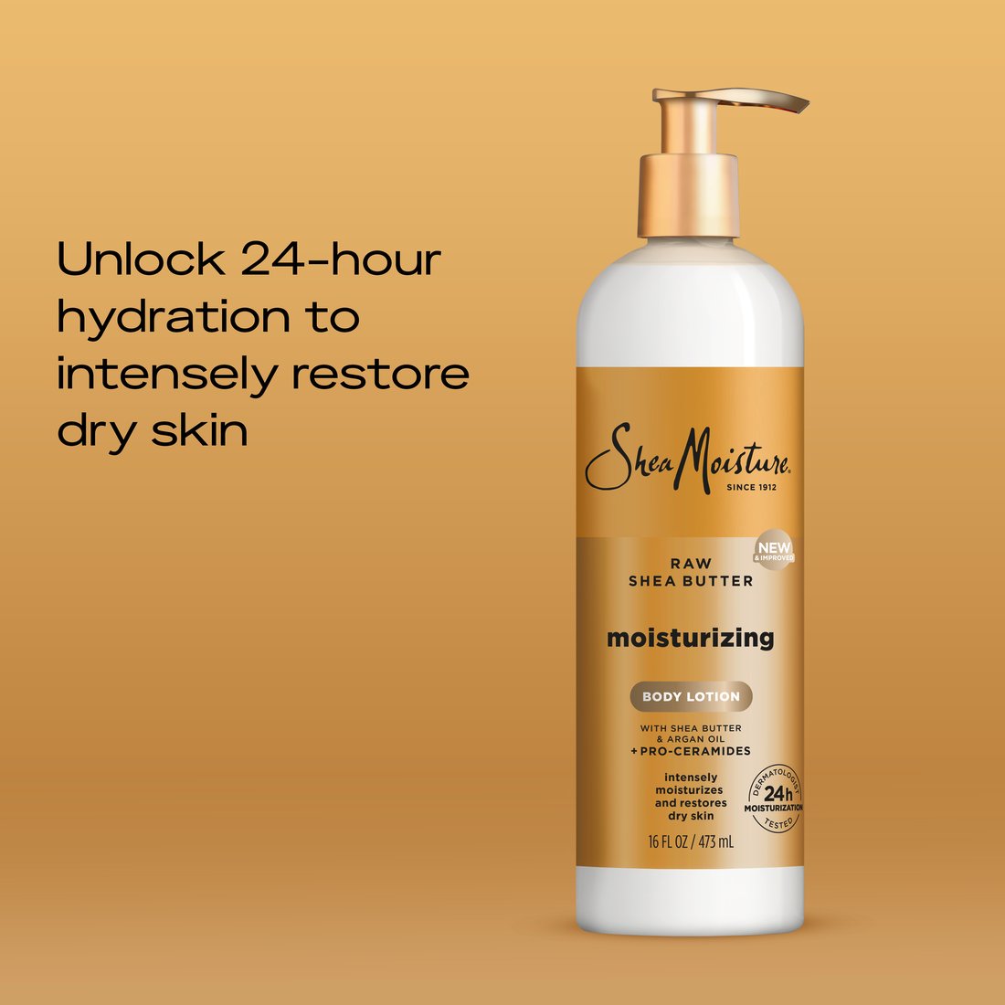 Shea Moisture Raw Shea Butter Moisturizing Body Lotion