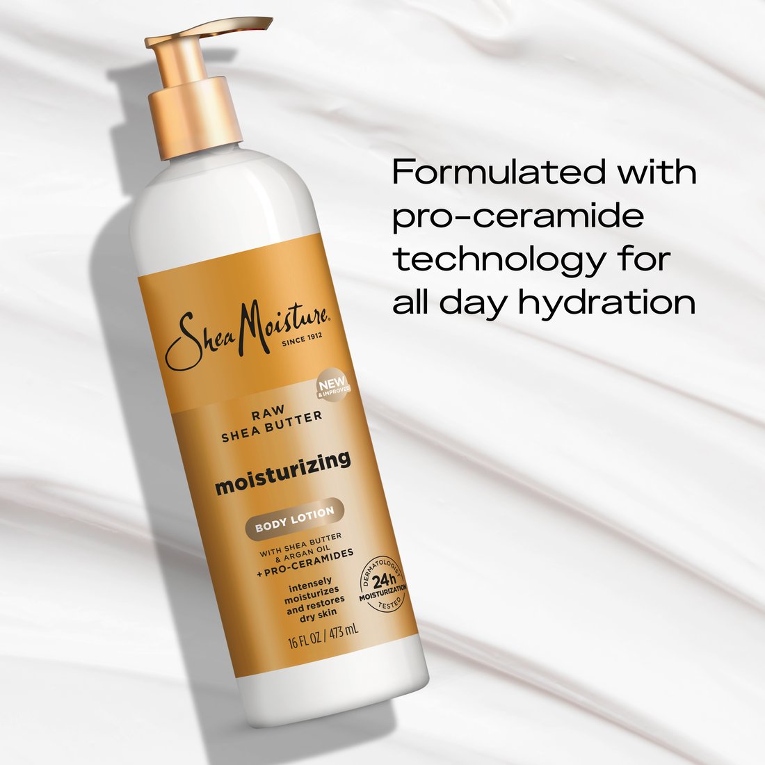 Shea Moisture Raw Shea Butter Moisturizing Body Lotion
