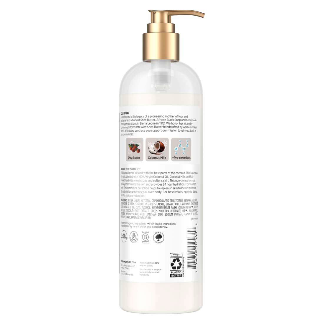 Shea Moisture 100% Virgin Coconut Oil Daily Hydration Body Lotion